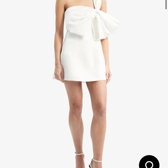 cult gaia mini white dress Cult Gaia - Akaia Dress